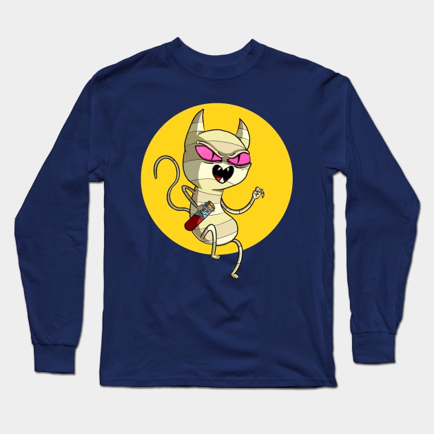 Me-Mow Long Sleeve T-Shirt by PhilFTW